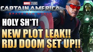 NEW CAPTAIN AMERICA LEAK IS REAL AND SETS UP RDJ DOCTOR DOOM [upl. by Ydasahc]