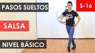 PASOS SUELTOS DE SALSA BÁSICOS [upl. by Cicero]