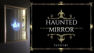 How To Make A Light Up Haunted Mirror [upl. by Yehtomit691]