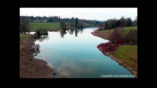 Bowood Lake Bowood House Derry Hill Calne Wiltshire Drone Footage  DroneArt [upl. by Combes]