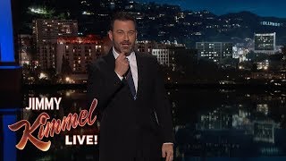 Jimmy Kimmel Found Roast Beef in His Beard [upl. by Helbonnah]