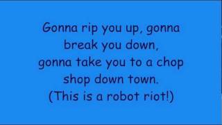 Phineas And Ferb  Robot Riot Lyrics HD  HQ [upl. by Jackelyn]