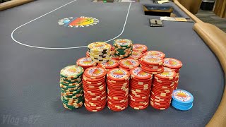 Deepstacked in California  Poker Vlog 87 [upl. by Faulkner]