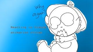 Reacting to traced animation cringe 2 [upl. by Llednik]