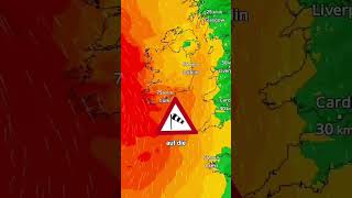 Orkan trifft Großbritannien und Irland 🌀 [upl. by Herodias68]