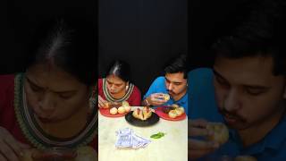 Puchka and Chinese Samosa Eating Challenge 🤤 eatingchallenge [upl. by Violetta]