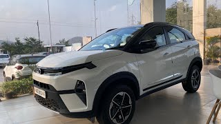 Tata Nexon🔥 Top Model  Sunroof  Dual Tone white Colour [upl. by Adnal439]