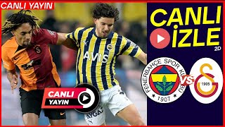 FENERBAHÃ‡E  GALATASARAY DERBÄ° ANALÄ°Z  Ä°DDAA TAHMÄ°NLERÄ°  24 ARALIK PAZAR CANLI MAÃ‡ Ä°ZLE [upl. by Pincas]