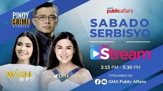 Kapuso Stream TADHANA WISH KO LANG PINOY CRIME STORIES  LIVESTREAM  April 20 2024 [upl. by Bedelia]