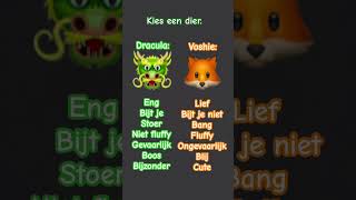 Kies een dier 🐲🦊 [upl. by Wilden]