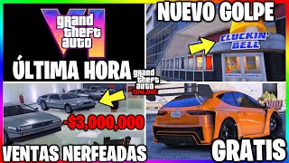 NUEVA ACTUALIZACION GTA NERFEADO ÚLTIMA HORA GTA 6 JOKER GTA 6  GTA Online [upl. by Cirle572]