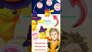 Halloween 2024🤯Hundo Pikachu in pokemon go pokemon soparstart [upl. by Okoy]