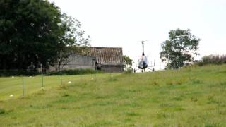 CALIDUS GYROCOPTER AND TWO MTO 3s TAKING OFF FROM STEEP AIRSTRIP [upl. by Villada]