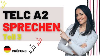 🇩🇪TELC A2 SprechenTeil 3 etwas aushandeln [upl. by Eshman]