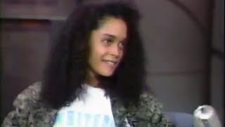 Lisa Bonet on Letterman 42386 First Appearance [upl. by Zabrine]