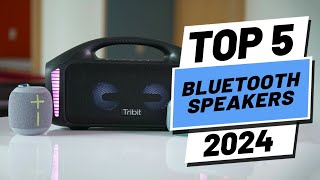 Top 5 BEST Bluetooth Speakers in 2024 [upl. by Iny]