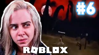 Mara se assustando no terror do Roblox 6 [upl. by Boak]