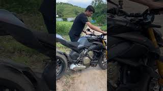 Ducati StreetFighter V4 S Exhaust Note do you like it ducati [upl. by Zerdna]