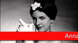 Anna Moffo Verdi  La Traviata E strano Ah forse e lui Follie Sempre libera [upl. by Annnora]