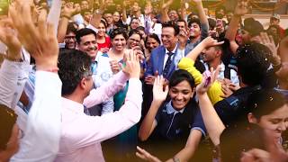 NEET 2018 result celebration at Aakash Institute Janakpuri [upl. by Annalla]