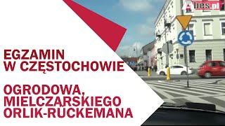 Egzamin Częstochowa Ogrodowa Mielczarskiego i OrlikRückemanna [upl. by Llert]