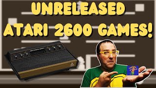 Unreleased Atari 2600 Games Five Games That Never Came Out  Did we miss out [upl. by Auhsuoj607]