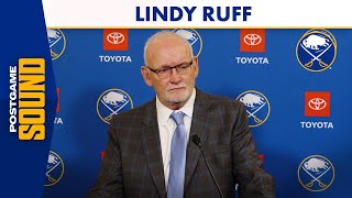 quotOvercome Tough Momentsquot  Buffalo Sabres Coach Lindy Ruff After Defeating St Louis Blues In OT [upl. by Utham]