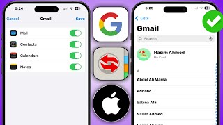 Cara Mengimport Kenalan Google ke iPhone  Import Kenalan Dari Gmail ke iPhone [upl. by Hgeilyak727]