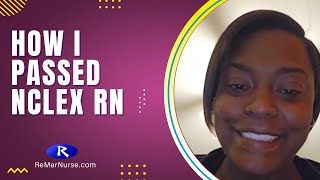 How She Passed NCLEX RN  Her Whole NCLEX Journey [upl. by Maitilde]