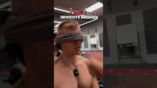 Blind Gewichte erraten beim Bankdrücken Teil Zwei gym challenge pumpen [upl. by Stalk]