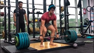 515lbs Deadlift PR amp Yoga [upl. by Rorke320]