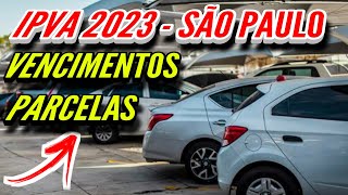 IPVA 2023 SP VENCIMENTO ALIQUOTAS ATUALIZADO  IPVA 2023 FICOU MAIS CARO [upl. by Wemolohtrab994]