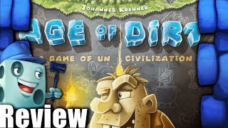 Age of Dirt A Game of Uncivilization Review  with Tom Vasel [upl. by Jesus55]