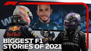 The Biggest F1 Stories of 2021 [upl. by Anaid736]