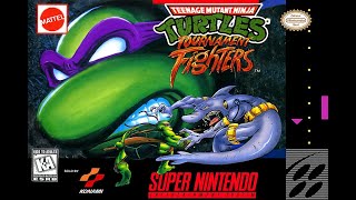 TMNT Tournament Fighters SNES Donatello Tournament Mode playthrough [upl. by Mcnair]