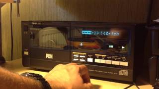 Sharp DX3 CD player test [upl. by Regina]