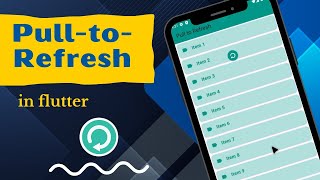 Pull Down to Refresh in Flutter  Easy tutorial [upl. by Earahs]