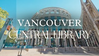 From Skyscrapers to Oasis of Knowledge  walk with me to Central Library Vancouver [upl. by Claudina445]