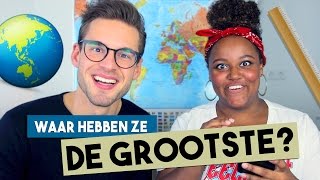 WAAR HEBBEN ZE DE GROOTSTE  Gewoon Thomas amp Quinsding [upl. by Jet]