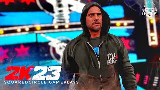 CM Punk 2024 New Entrance w Theme amp GFX Pack  New WWE 2K23 PC Mods  Road To WWE 2K24 [upl. by Matthias]