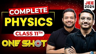 Complete Class 11th Physics in 1 Shot  Maha Revision  JEE Main 2024 [upl. by Nemsaj]