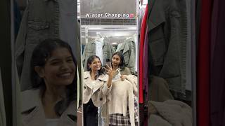 Winter Shopping V2 Mall 🛍️🎀✨ minivlog adayinmylife winter shopping shortsviral shorts [upl. by Asilahs]