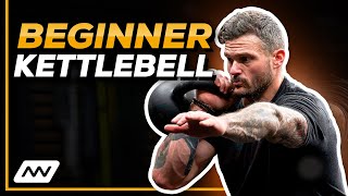 Full Body SingleKettlebell Workout for Beginners  Juan Leija amp Matt Vincent [upl. by Doownyl546]