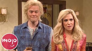 Top 10 Times Bill Hader Broke Character on SNL [upl. by Nivram]