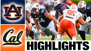 Auburn vs California Highlights  College Football Week 2  2023 College Football [upl. by Fleda]