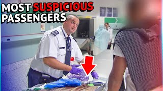 Most Suspicious Passengers Caught At The Airport [upl. by Ahterahs]