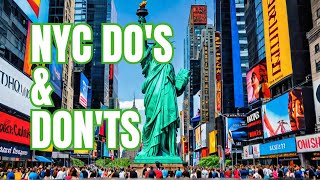 NYC Travel Guide 10 MustDos amp 10 NoGos [upl. by Akyre262]