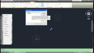 AUTOCAD 2011  DYNAMIC BLOCK WITH VISIBILITY STATES [upl. by Macegan]