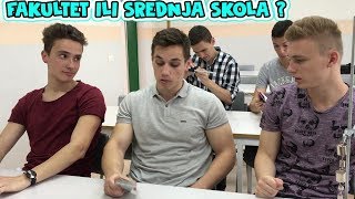 Srednja Škola vs Fakultet [upl. by Aibat421]