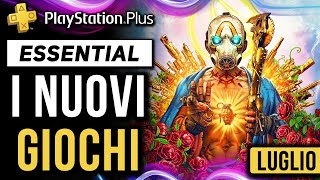 PLAYSTATION PLUS ESSENTIAL ► I GIOCHI DI LUGLIO 2024 [upl. by Eimorej]